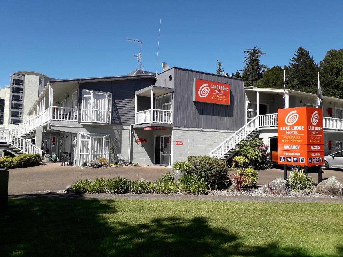 Lake Lodge Motel Rotorua Exterior foto